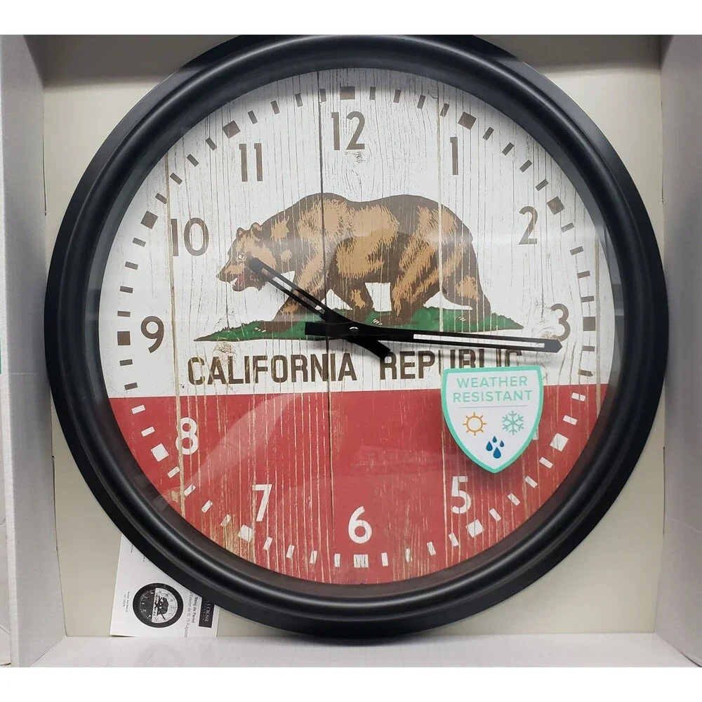 X-Large Plastic Outdoor Wall Clock, app.16
